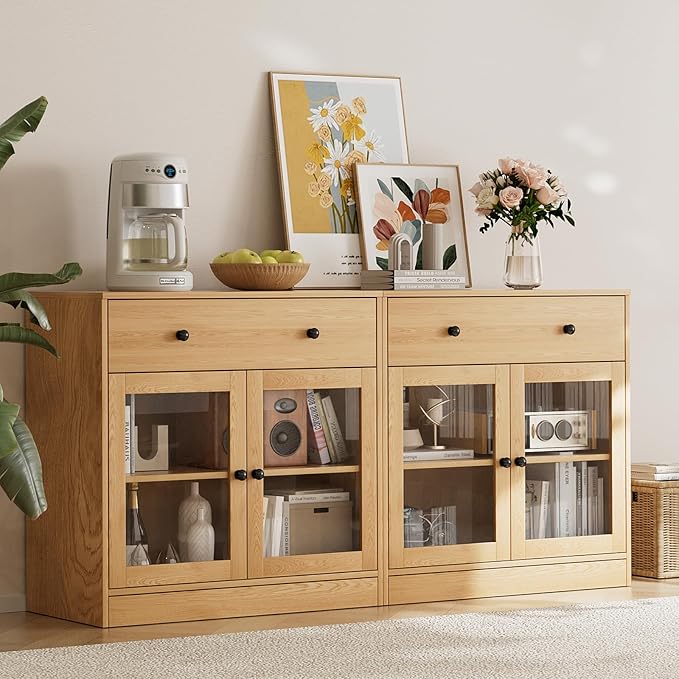 TUSY 71" TV Stand Storage Set