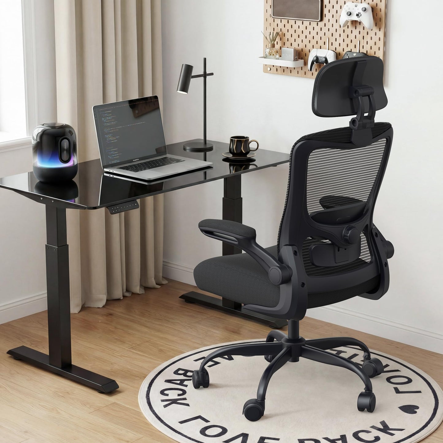 Ergonomic Office Chair for Long Hours, Full-Body Support, Relieve Neck & Back Pressure, 330LBS Capacity, Ideal for Home Office, Office & Study