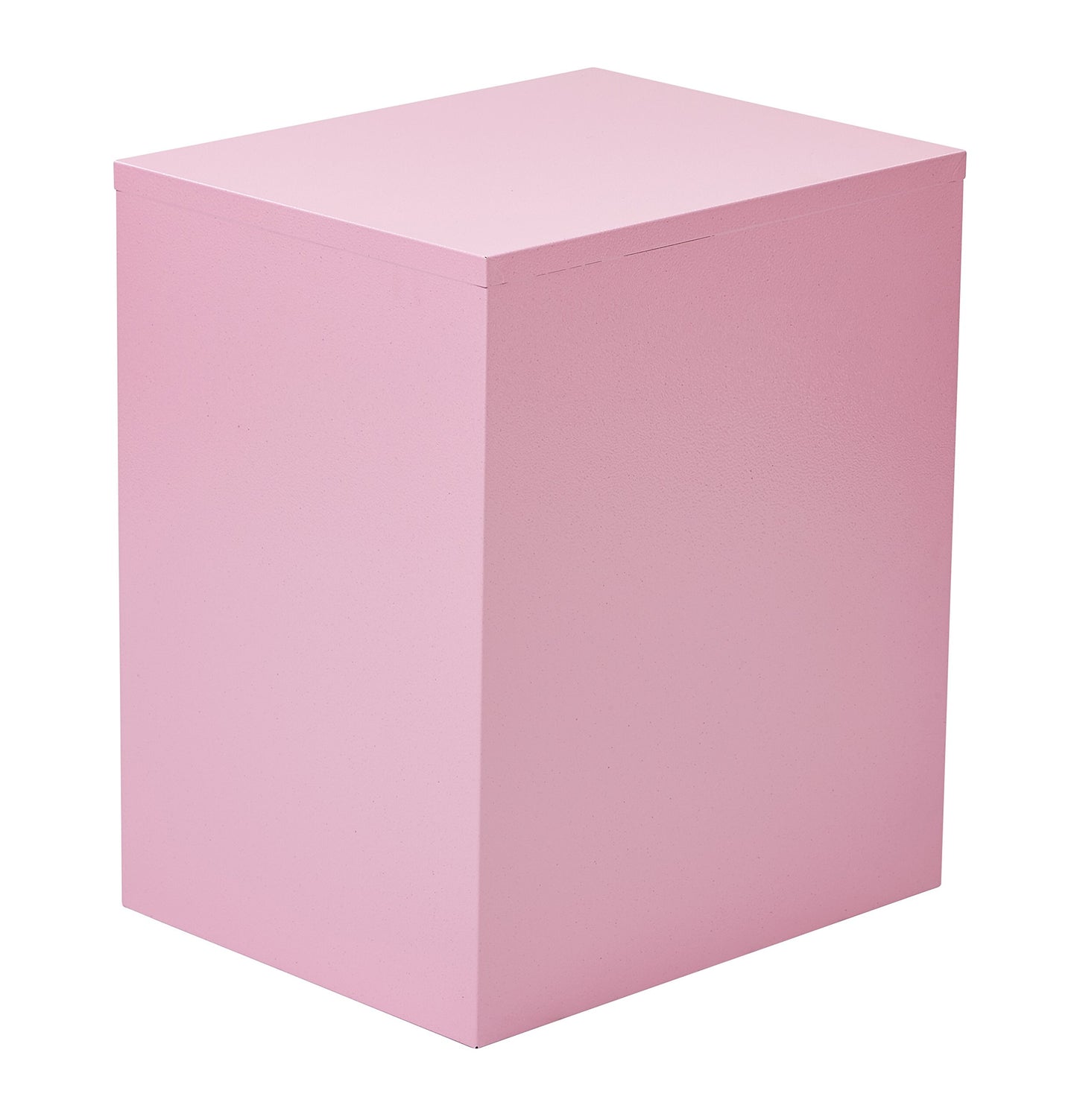 OSP Home Furnishings HPB Heavy Duty 3-Drawer Metal File Cabinet for Standard Files and Office Supplies, Pink Finish