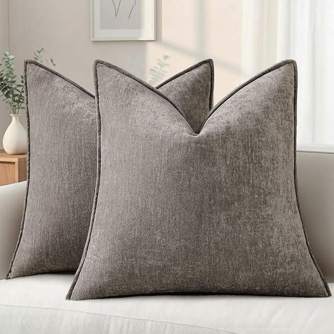 decorUhome Summer Couch Throw Pillow Covers 20x20 Set of 2, Decorative Soft