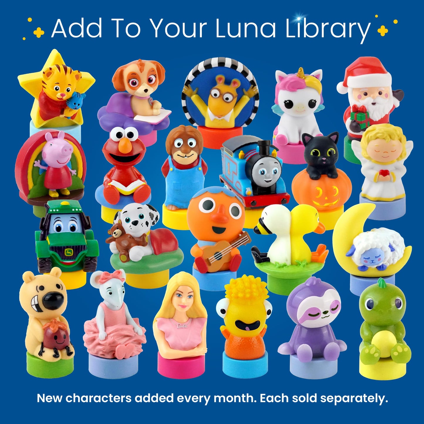 Luna StoryTime Kids Book Projector – 6 Bible & 5 Classic Read-Aloud Stories, 10 Songs & Night Light & Soothing Dream Music | Children Ages 3+ Storytime Projector for Kids & Toddler | Toys, Owl & Angel