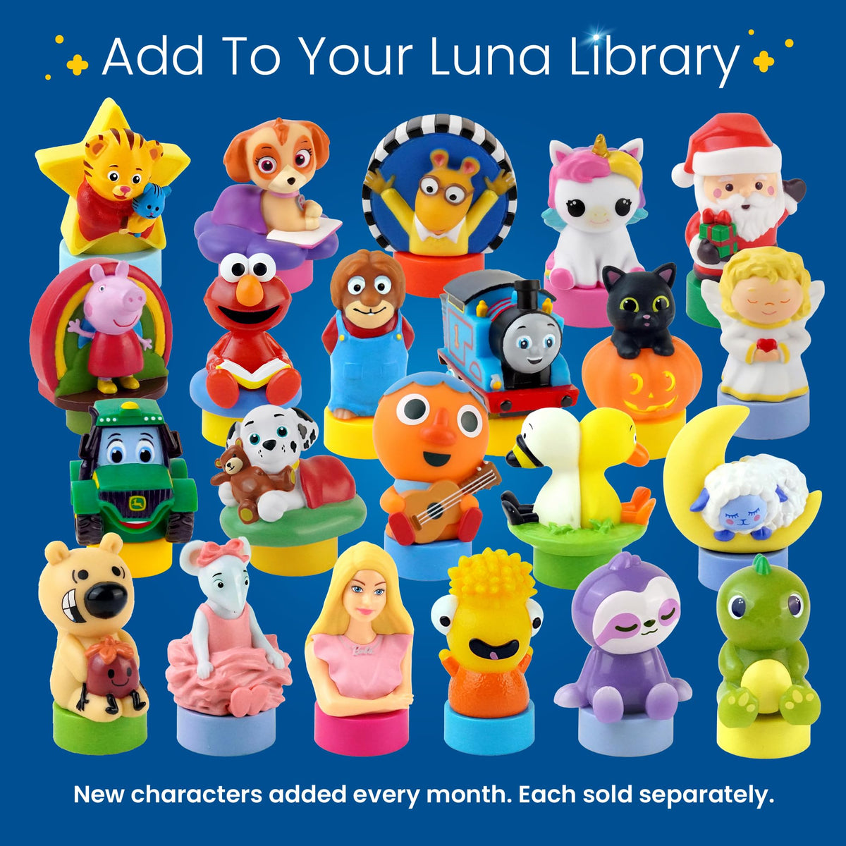 LUNA STORYTIME Kids Book Projector - 5 Read-Aloud Stories, 5 Songs, Night Light & Soothing Dream Music | Children Ages 3+ Storytime Projector for Kids & Toddlers | Educational Toys, Owl
