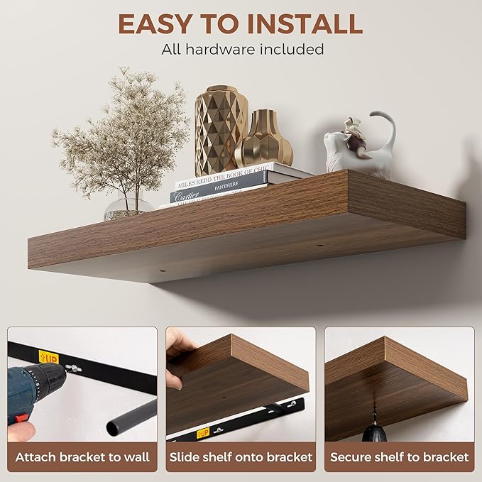 Dreamland 30 Inch Floating Shelves