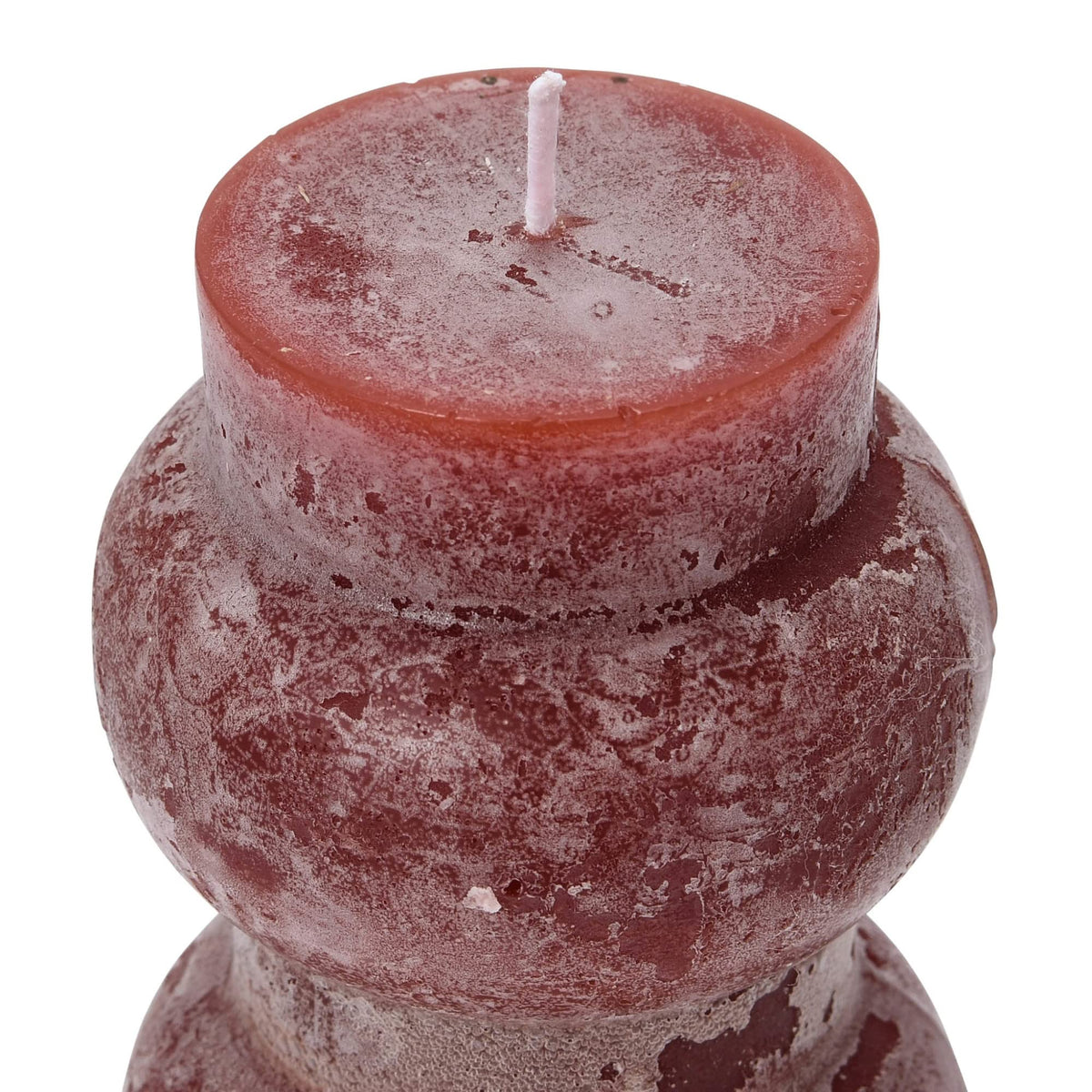 Creative Co-Op Unscented Totem Pillar, Cabernet Candles, 3" L x 3" W x 9" H, Purple