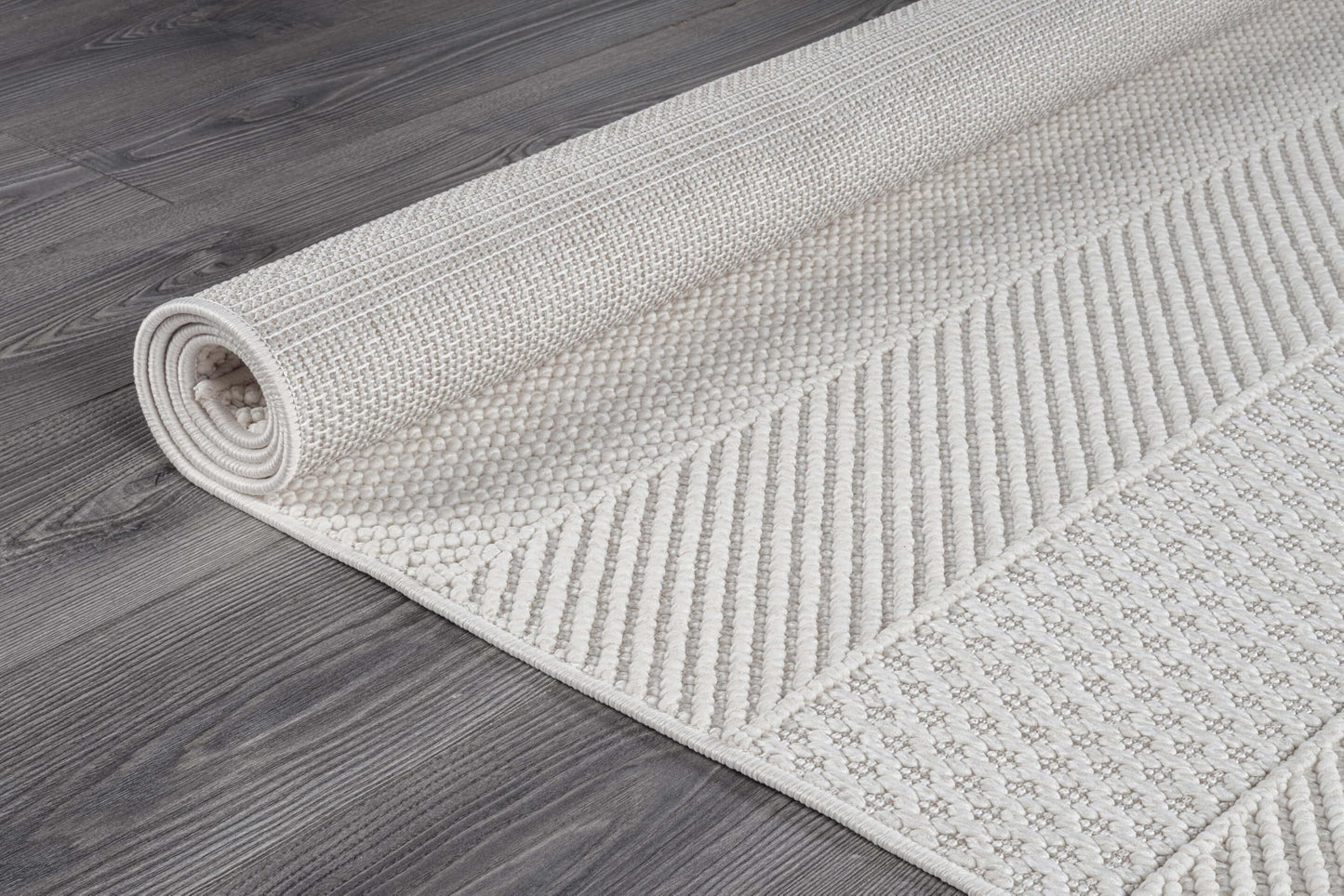 Beverly Rug Micro Loop Area Rug White 8x10 Modern Luxury Soft Boho Geometric Durable Indoor Area Rugs for Living Dining Room Office Stain Resistant Non Shedding Casual Indoor Carpet White 8 x 10