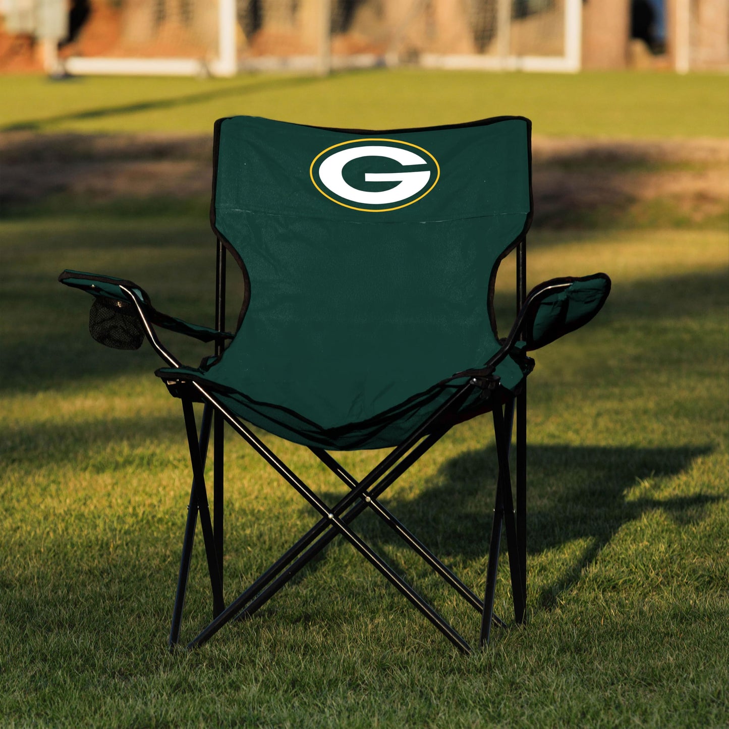 Logo Brands Officially Licensed NFL Unisex Quad Chair, One Size, Green Bay Packers