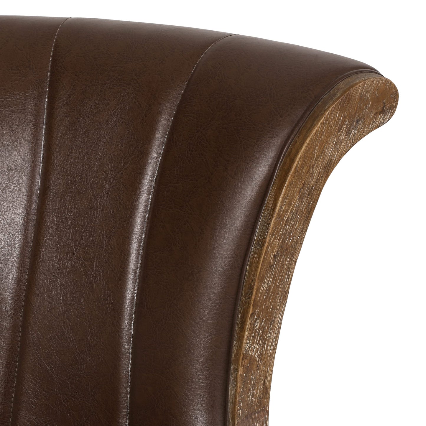Christopher Knight Home Coulee Office Chair, Dark Brown + Natural