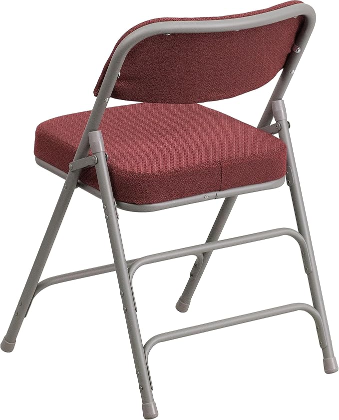 Flash Furniture HERCULES Series Premium Curved Triple Braced & Double Hinged