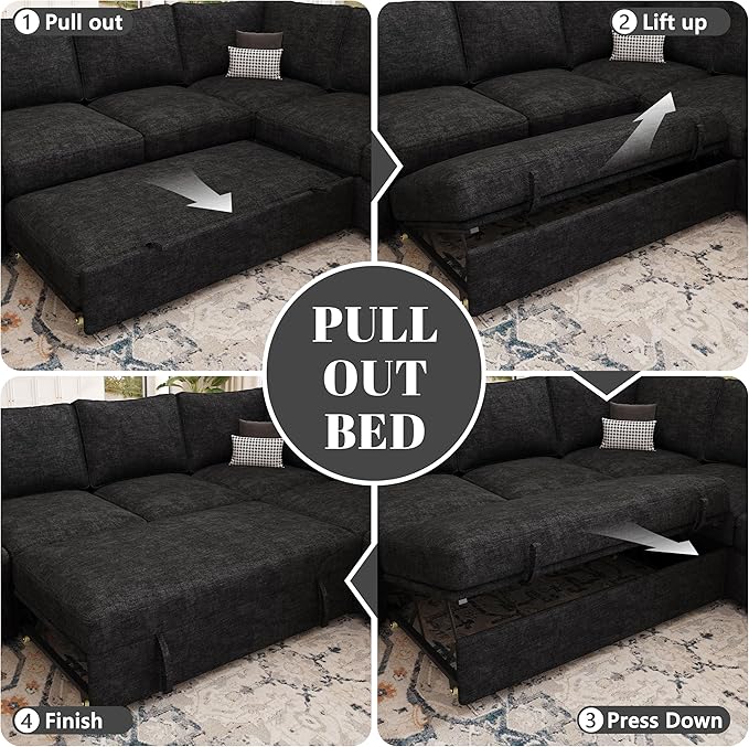 85 Inch Modular Sectional Sofa