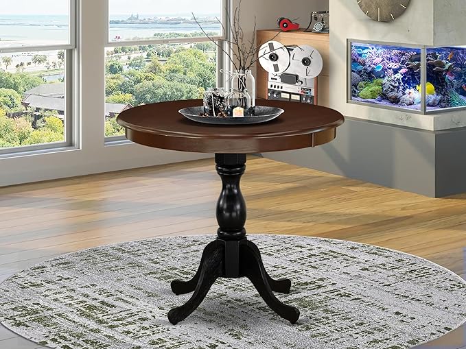East West Furniture AMT-MBL-TP Antique Modern Dining Table