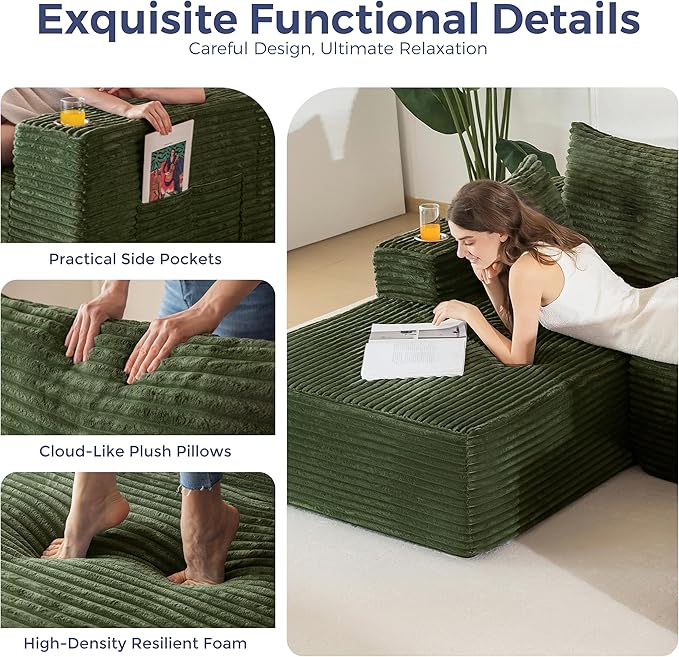 MAXYOYO Modular Sectional Couch