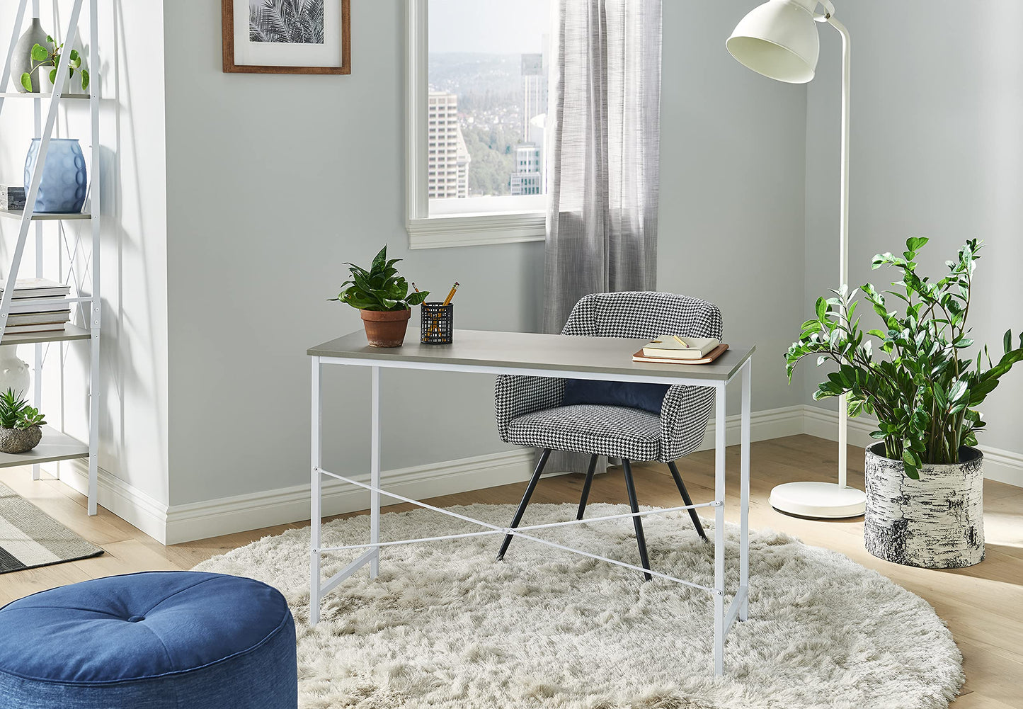 ClosetMaid 4967 Writing Desk or Console Table, Mixed Material, Taupe