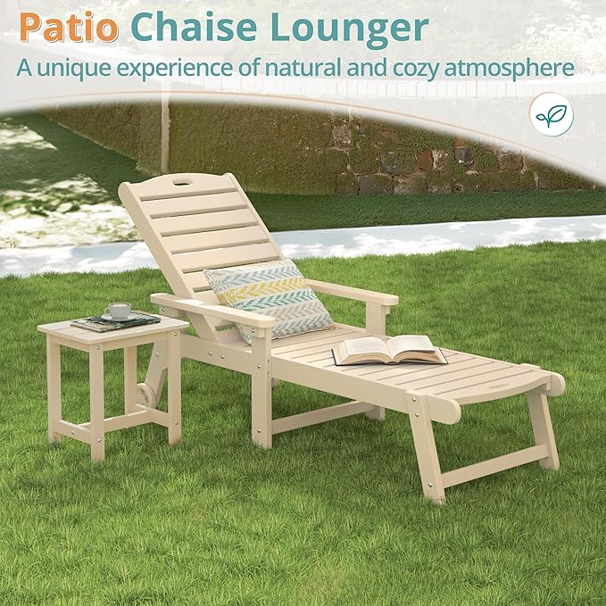 LUE BONA Outdoor Lounge Chair Set