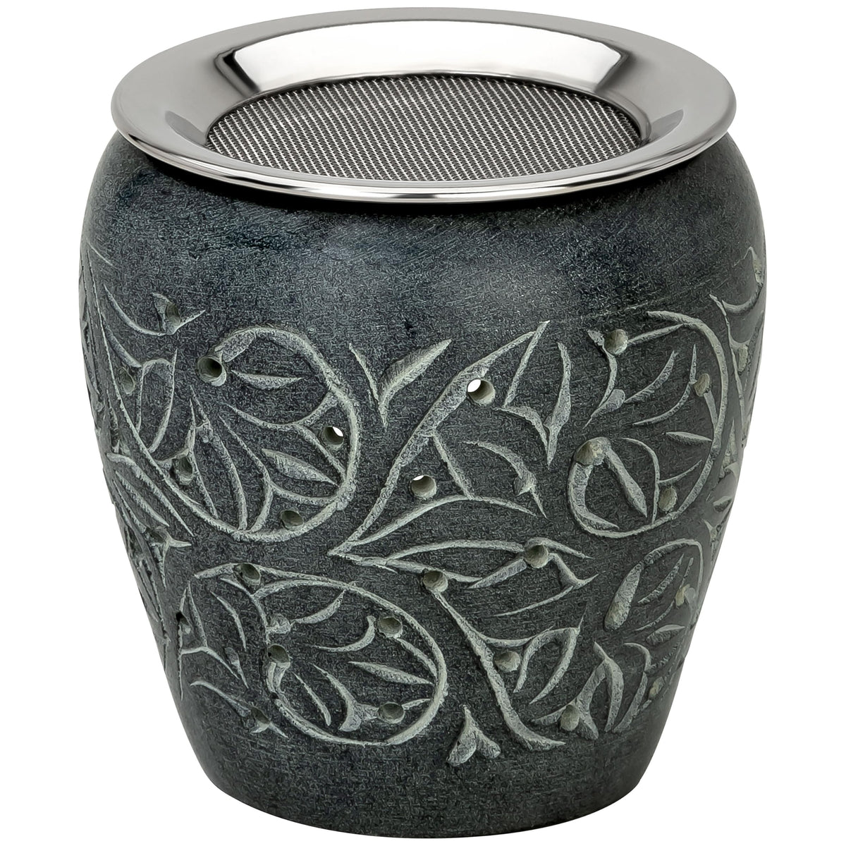 Incense Burner/Incense Holder Made from Soapstone to use with tealight Height 3.15 inch