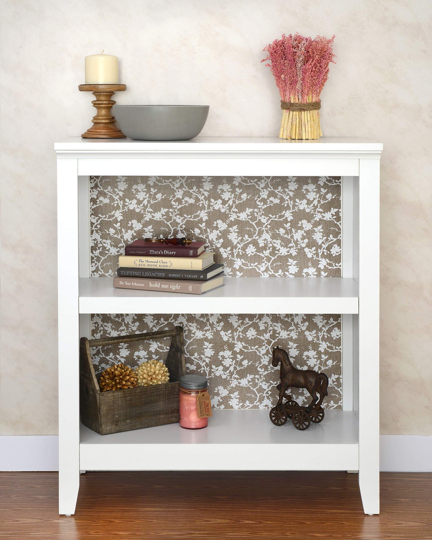 Con-Tact Brand Creative Covering Self-Adhesive Vinyl Drawer and Shelf Liner, 18'' x 9', Cocoa Blossom