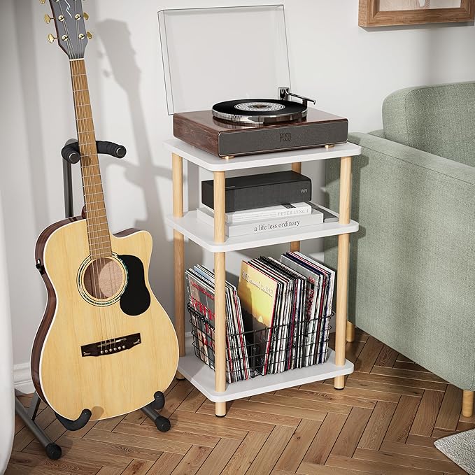 Apicizon 3 Tier Nightstand, End Table