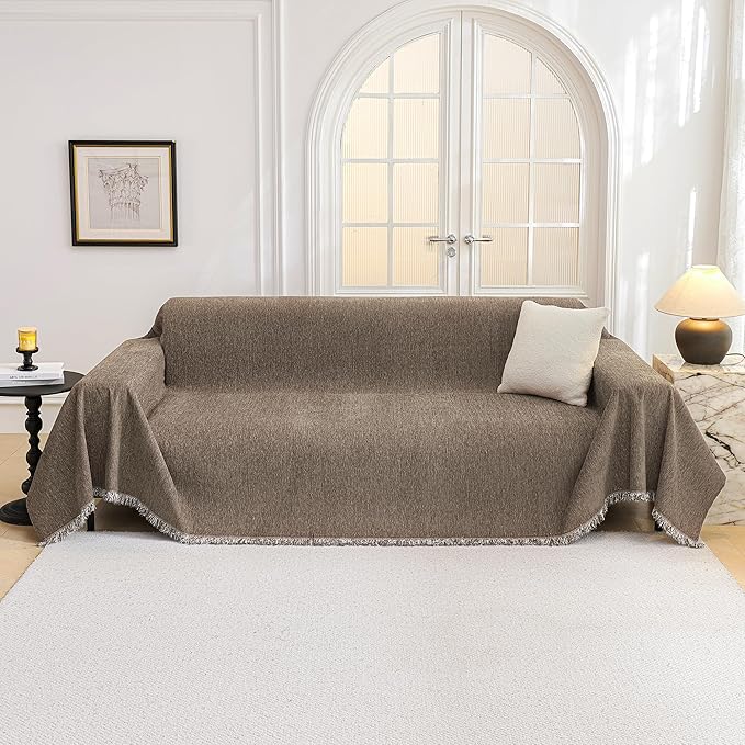 MYSKY HOME Oversized Sofa Covers Couch Covers