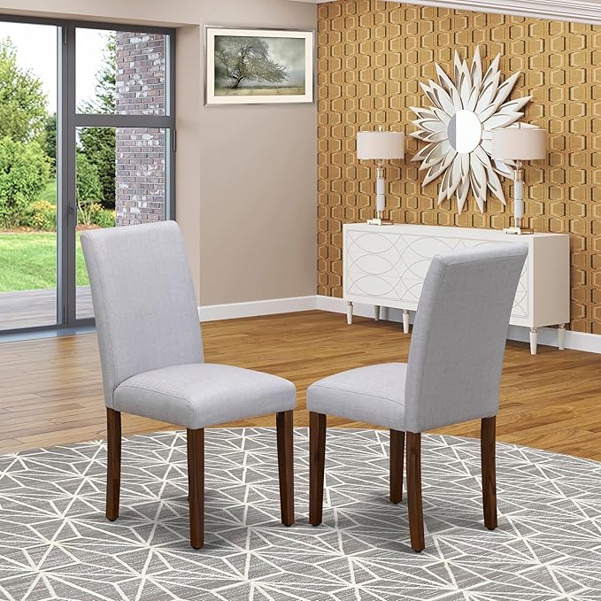 East West Furniture ABP8T05 Abbott Parson Chairs