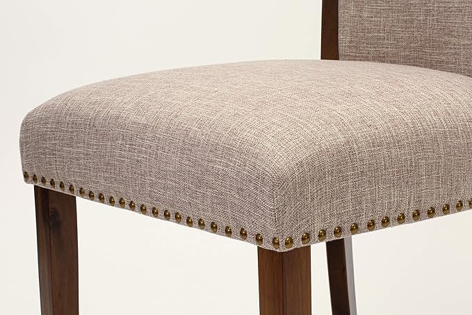 East West Furniture VEP8T04 Verona Parsons Dining Chairs