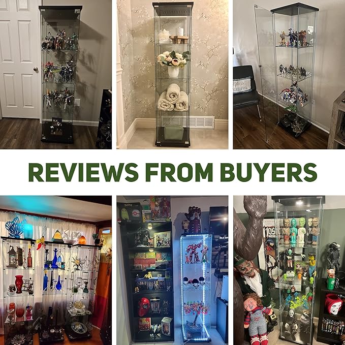 Beauty4U Glass Display Cabinet