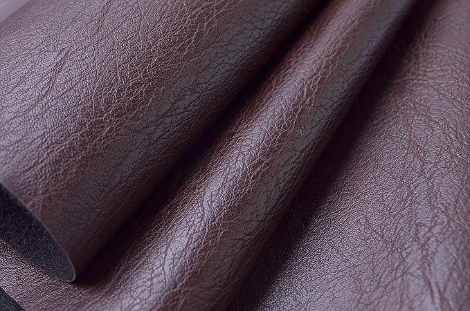 Wento Thick 2 Yard Faux Leather Fabric Soft Skin Grain PU Leather