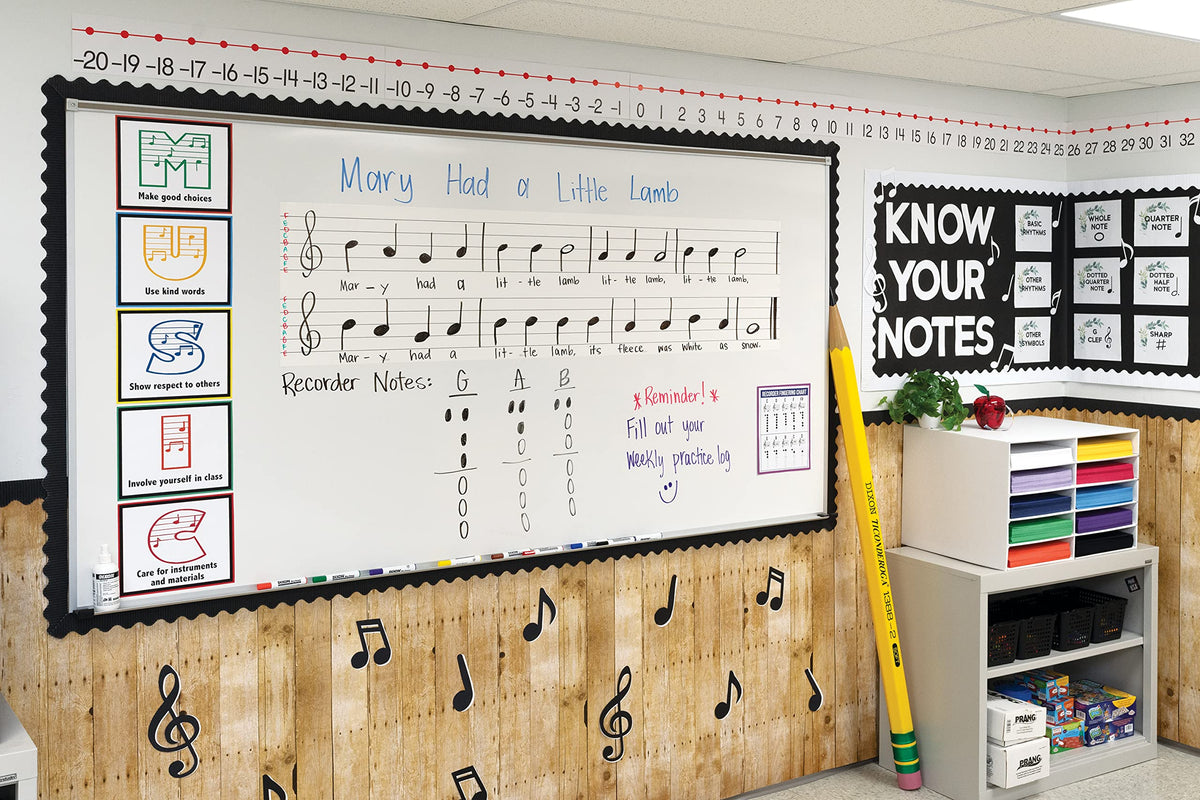 Classroom Keepers 12" x 18" Construction Paper Storage, 10-Slot, White, 17" H x 27" W x 19" D, 1 Unit
