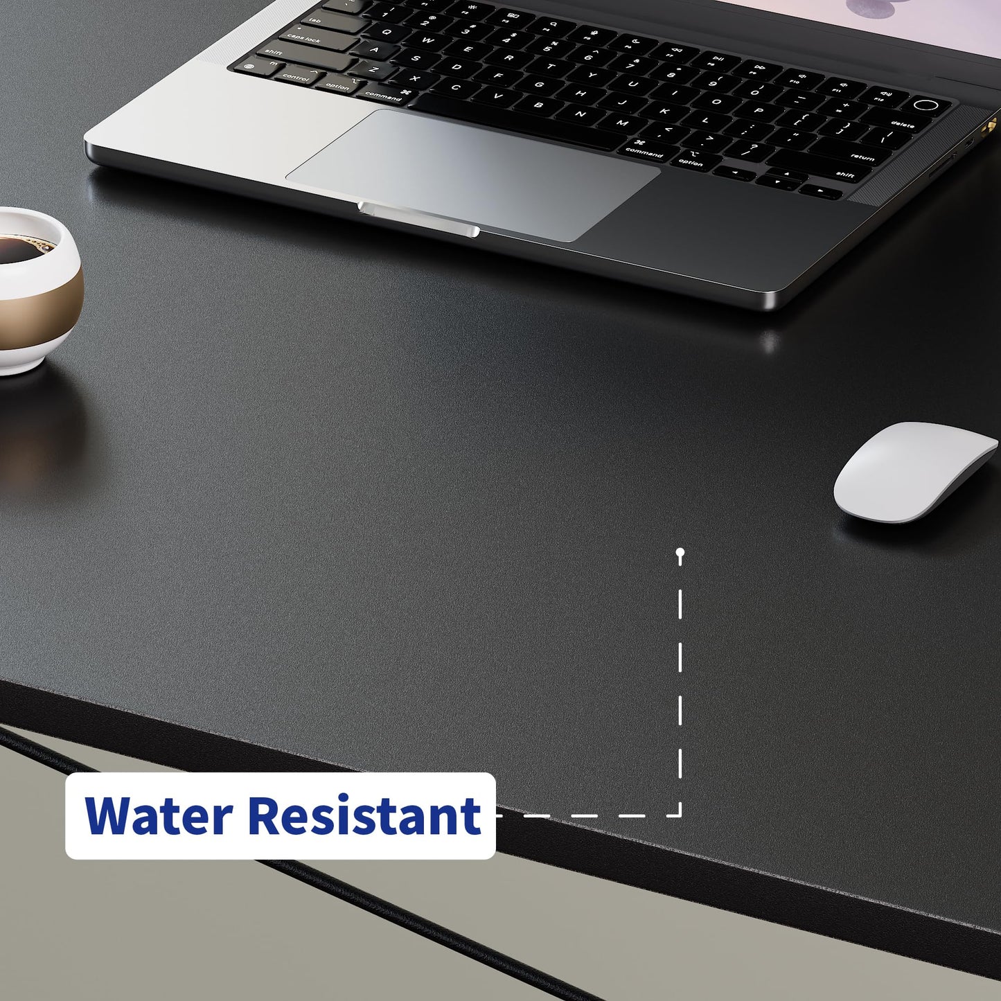 Pamray 23 Inch Computer Desk for Small Spaces, Home Office Work Desk with Headphone Hook, Small Office Desk Study Writing Table