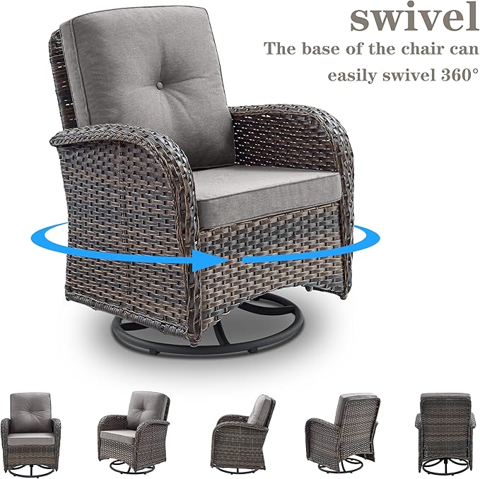 Belord 6 Piece Patio Conversation Sets