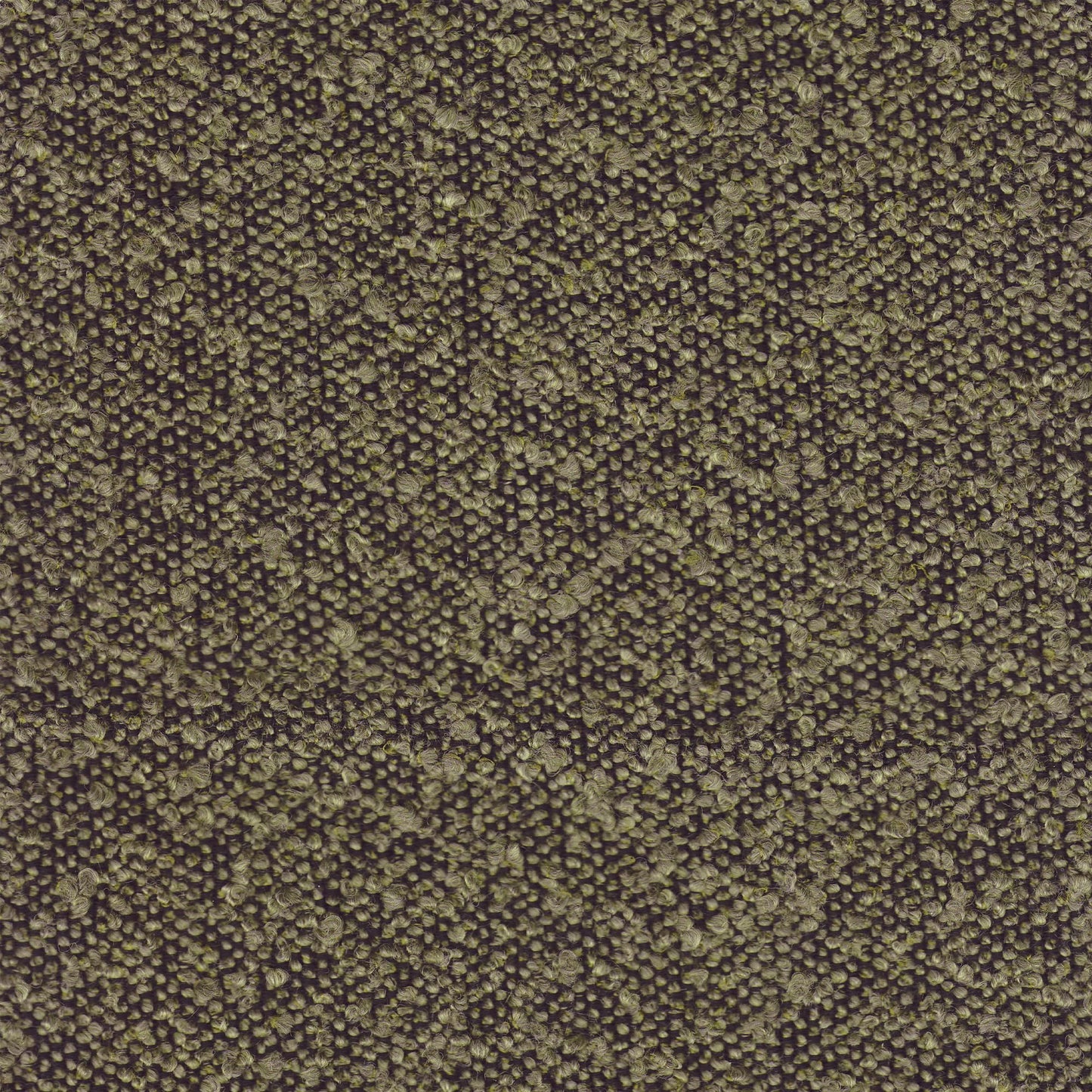 HomePop Upholstered Clover Shaped Ottoman|HomePop Home Décor|Foot Rest Ottoman - Dark Brown Boucle