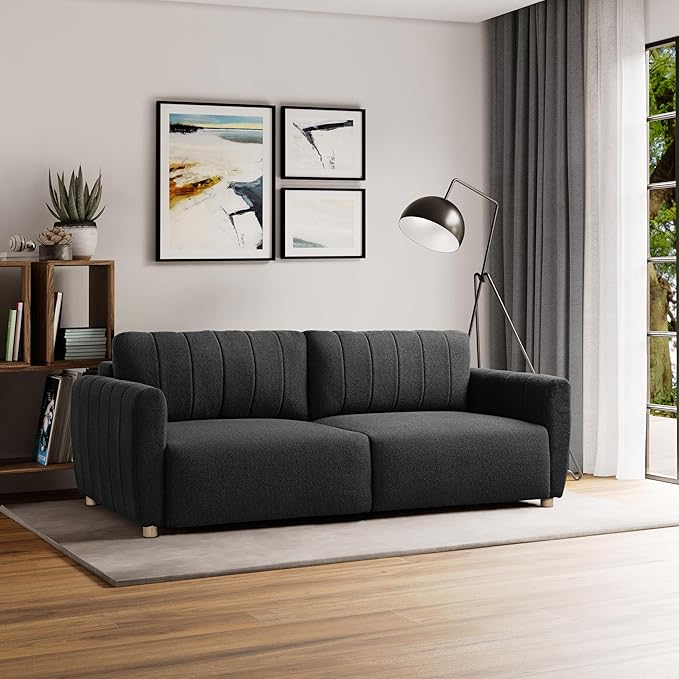 Serta Galway 91.7" Convertible Sleeper Sofa, Queen Size, Wall-Hugging