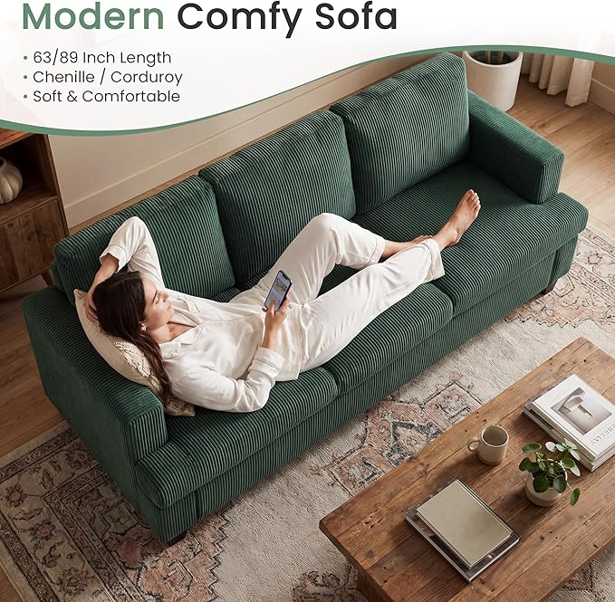 YOUDENOVA Sofa, Modern Comfy Couches