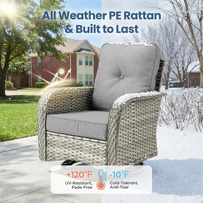 Weaxty 7 Pieces Patio Furniture Set