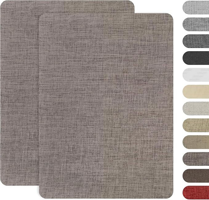 SYLVASS 8x11 Inch Fabric Repair Patches, Self-Adhesive Linen Patch
