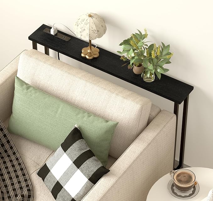 39" Sofa Table Narrow Long
