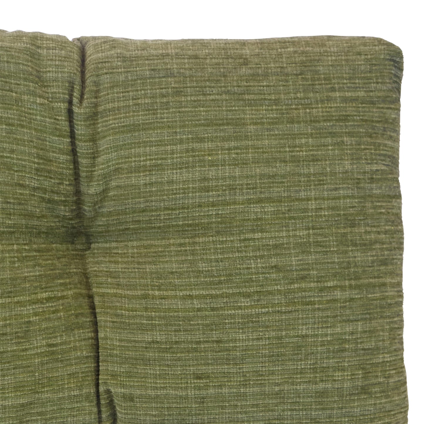 Klear Vu The Gripper Non-Slip Tufted Bench Cushion for Indoor Furniture, Assembled in USA, Entryway Storage, Bay Window, Corner Nook or Piano Seat, 30 Inches, Chenille Green