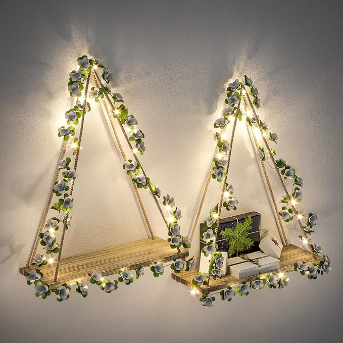 Artificial White Flower Garland