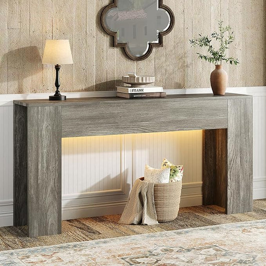 UNIQUITE 63-Inch Long Console Table