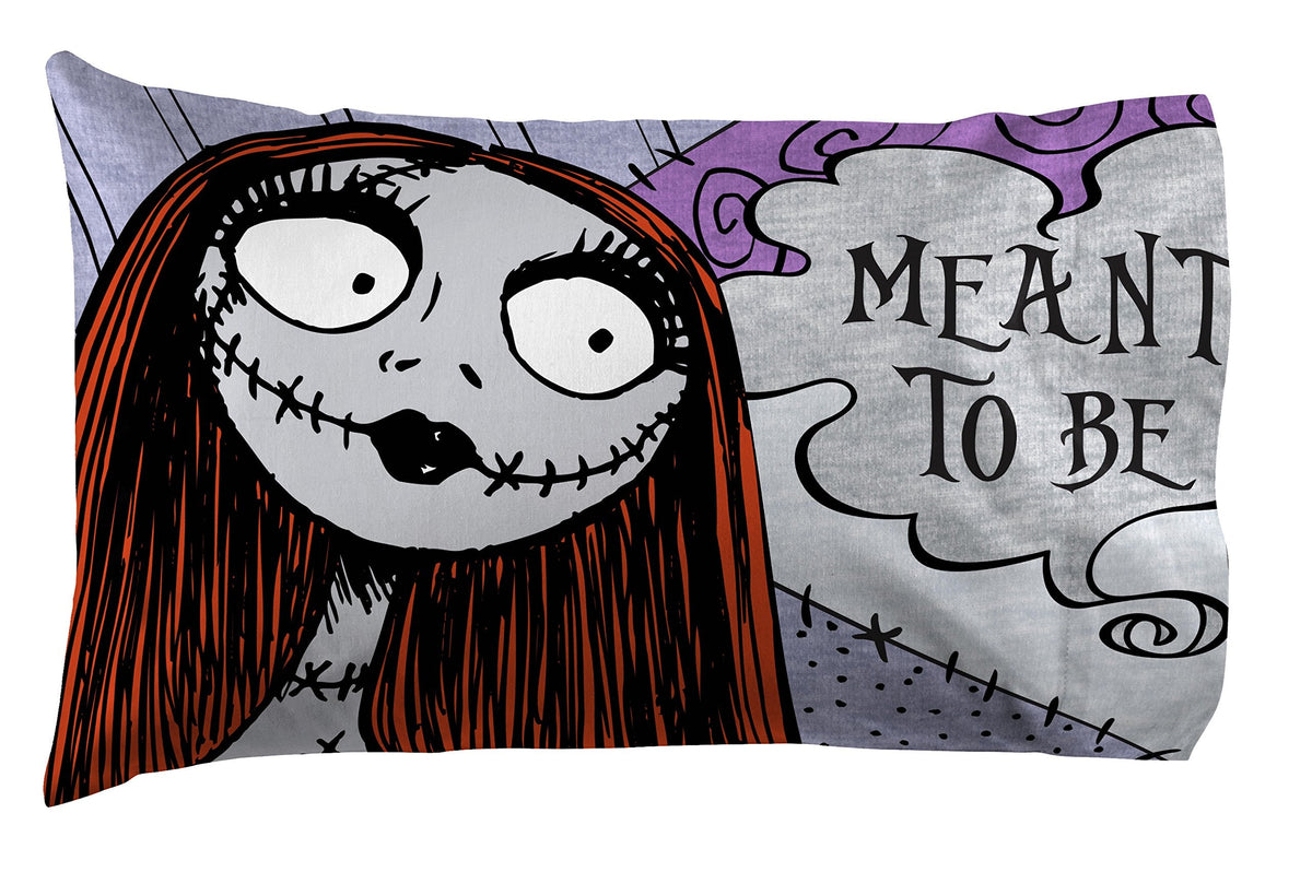 Disney Nightmare Before Christmas Meant to Be 2-Pack Reversible Pillowcase