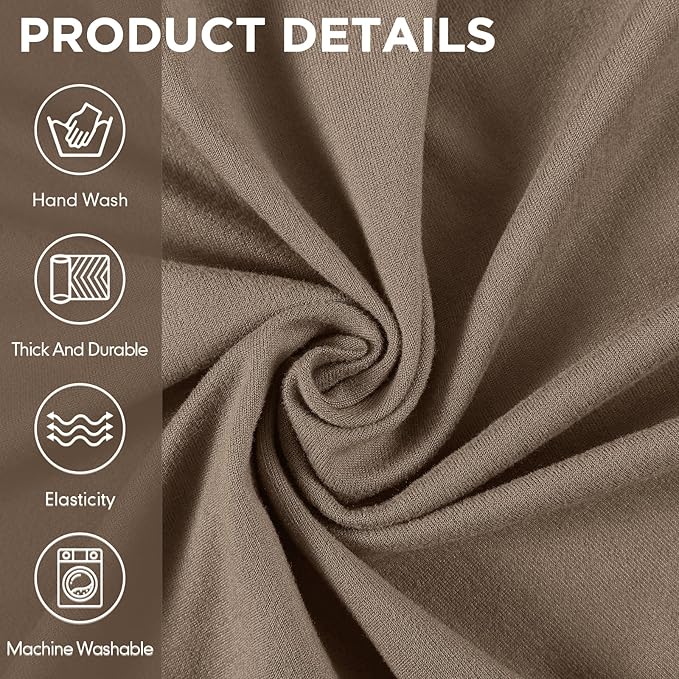 Peryiter 3 Pcs Couch and Loveseat Covers Set Sofa Cover