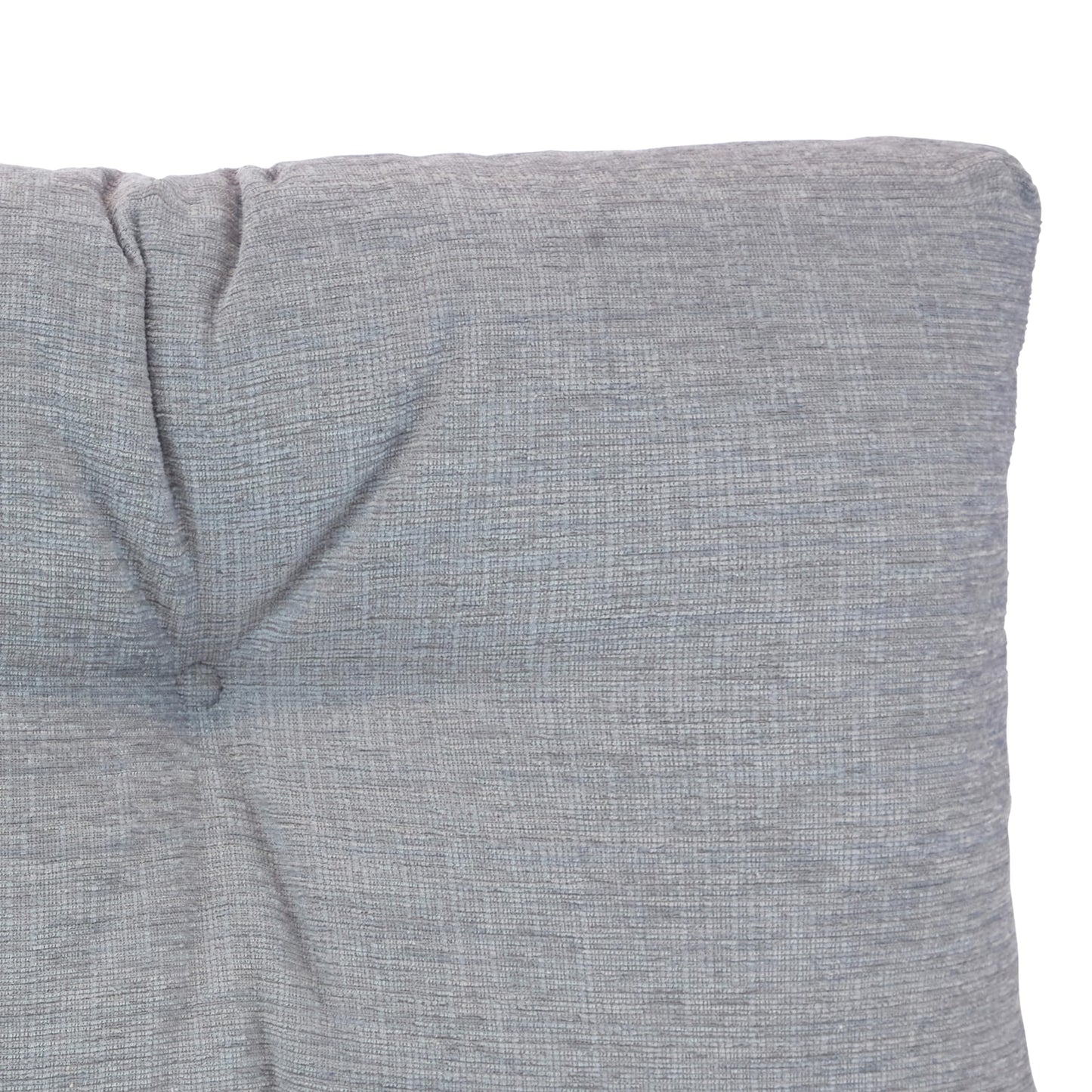 Klear Vu The Gripper Non-Slip Tufted Bench Cushion for Indoor Furniture, Assembled in USA, Entryway Storage, Bay Window, Corner Nook or Piano Seat, 30 Inches, Chenille Gray