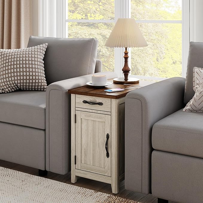 LINSY HOME End Table Set of 2