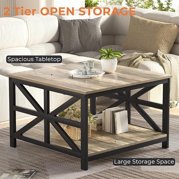 GreenForest Modern Living Room Coffee Table
