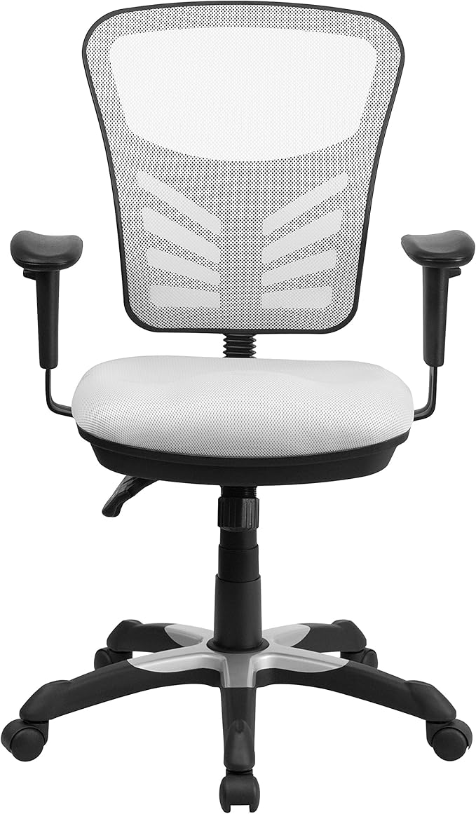 Flash Furniture Nicholas Mid-Back Swivel Office and Gaming Chair, Ergonomic