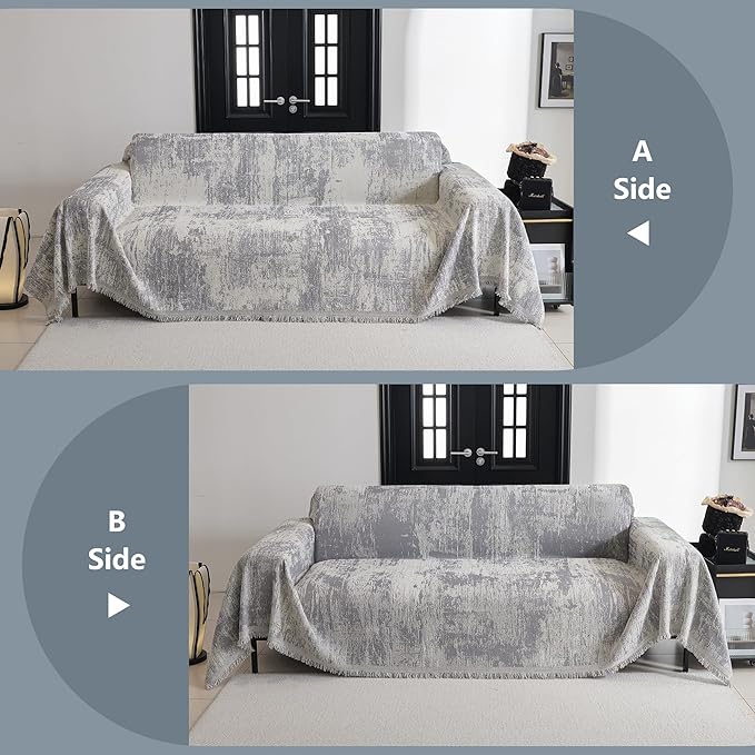 MYSKY HOME Sectional Couch Cover Sofa Covers