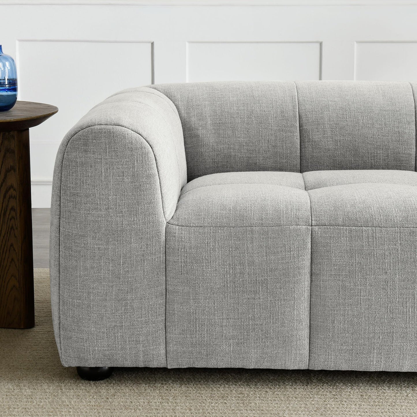 Modway Liana Love Seats, Pewter