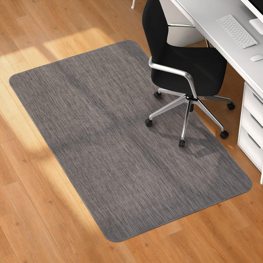 Blvornl Office Chair Mat for Hardwood Floor, 36" x 48" Desk Computer Chair Mat for Hard Wood and Tile Floor, Large Anti-Slip Hard Floor Protector Rolling Chair Mat, PVC Mat Desk Rug for Office Home