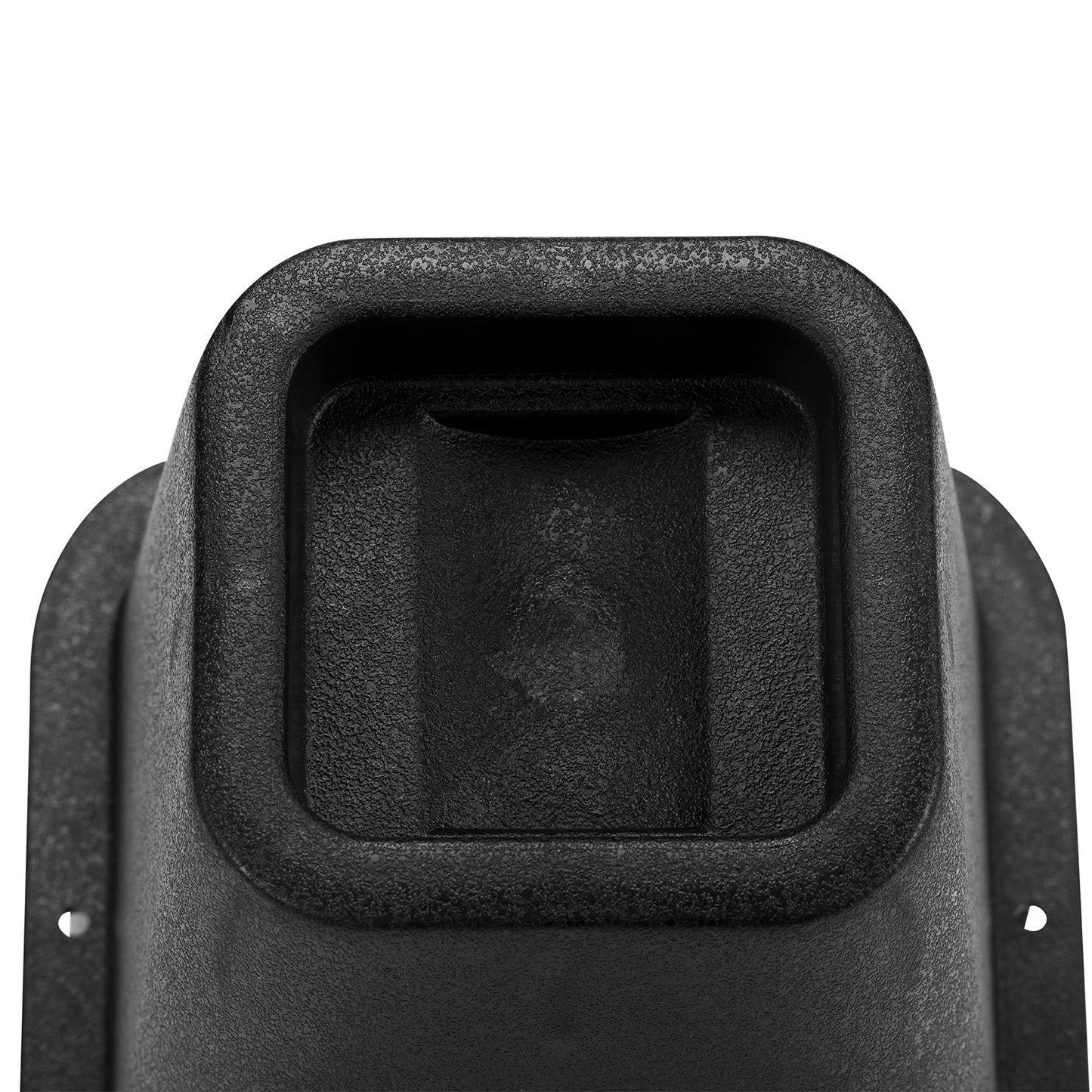 Simplify 6 Inch Bed Riser | Pack of 4 | Bed & Furniture Lifter Wheel Grooves | Under-Bed Storage | Bedroom & Dorm | Black