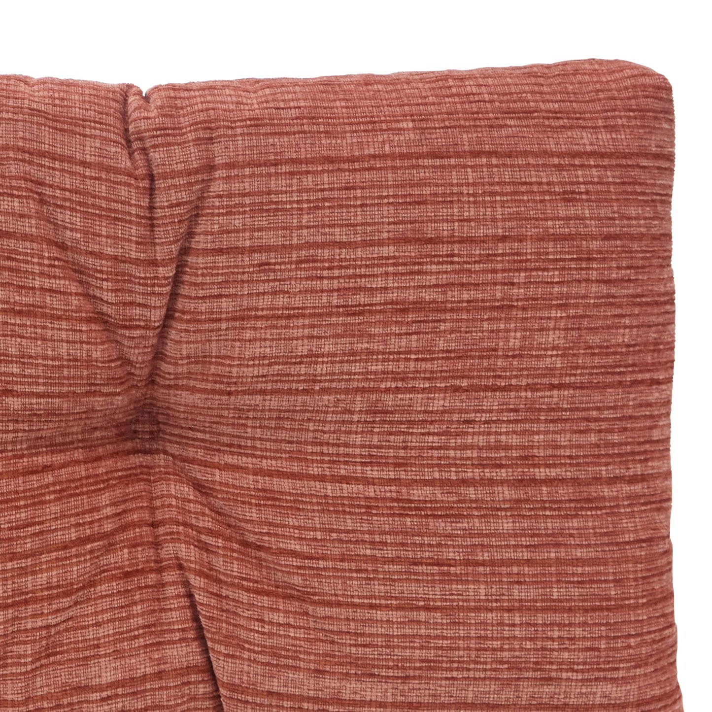 Klear Vu The Gripper Non-Slip Tufted Bench Cushion for Indoor Furniture, Assembled in USA, Entryway Storage, Bay Window, Corner Nook or Piano Seat, 30 Inches, Chenille Clay