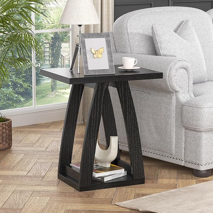 FROMJBEST End Tables Living Room, Side Table Beside Sofa, Nightstand