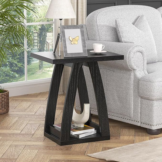 FROMJBEST End Tables Living Room, Side Table Beside Sofa, Nightstand